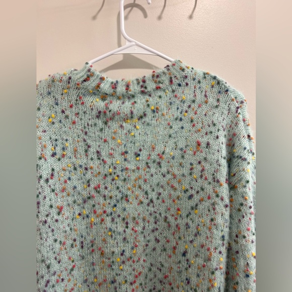 NWT Pink Lily Feels Like Love Sweater Mint - Picture 4 of 8